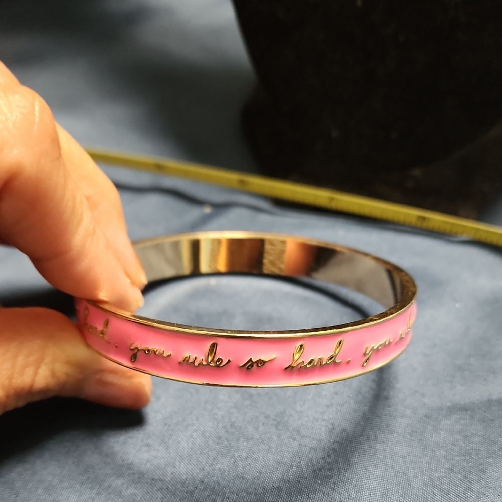 #29 ban.do Pink Bangle Bracelet